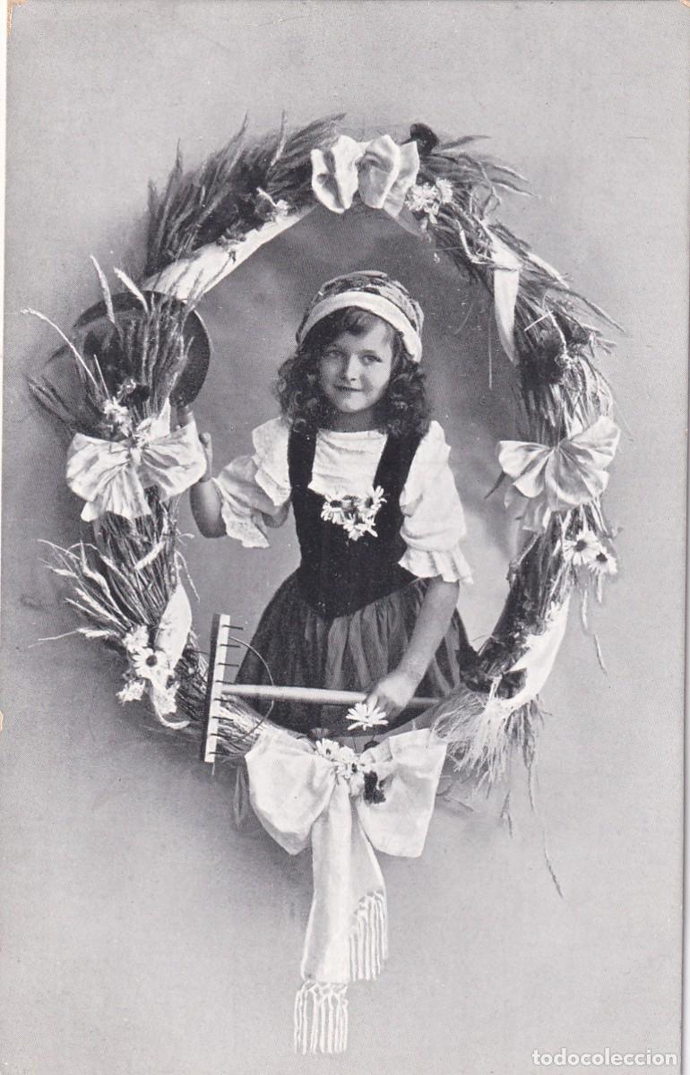 Cartes Postales: Postal ni&ntilde;a. Escrita. Sin circular.