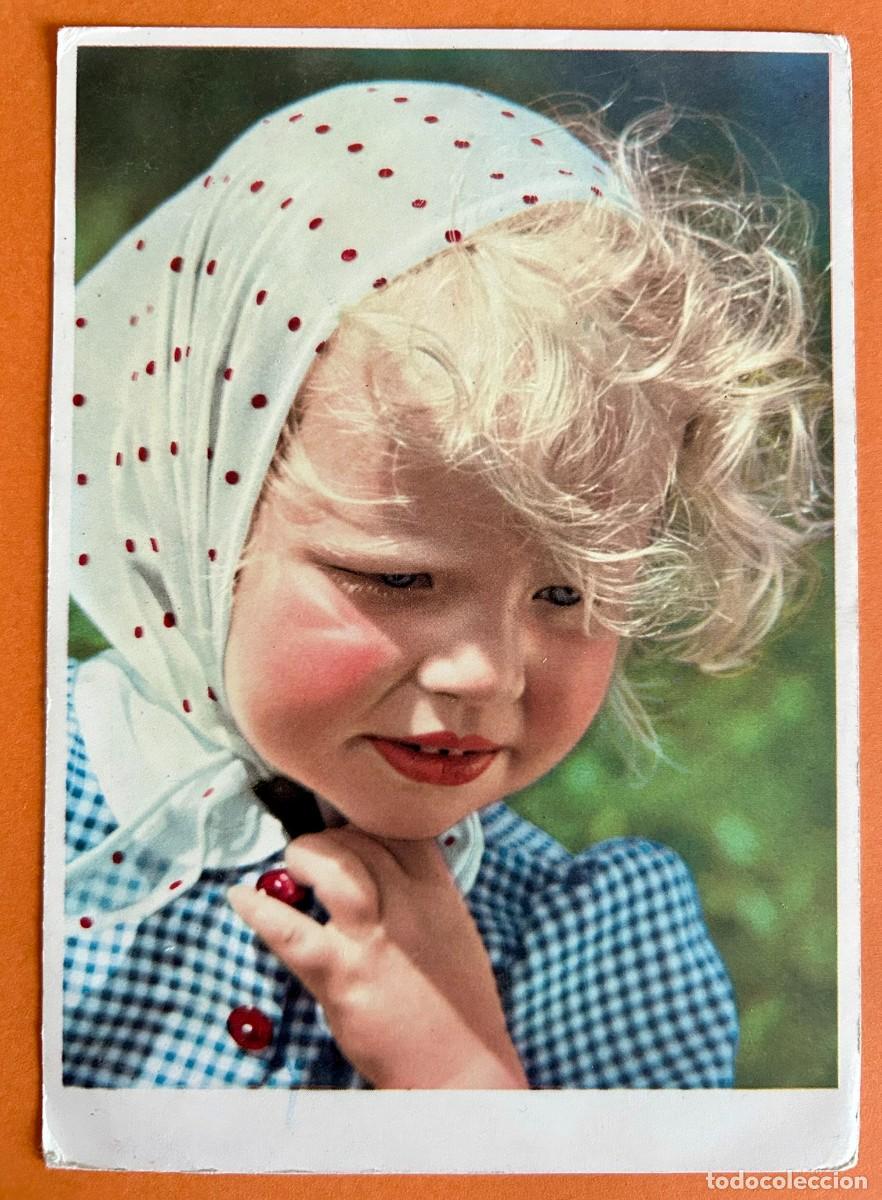 Postales: POSTAL NI&Ntilde;A - DQO N&ordm; 433 - ESCRITA EN 1962 - SELLO EDIFIL 1155