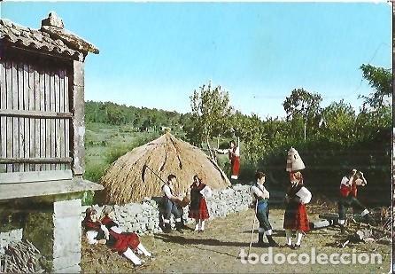 Postales: POSTAL A COLOR N&ordm; 7 FOLKLORE GALLEGO NA EIRA EN LA ERA EDICIONES ALARDE