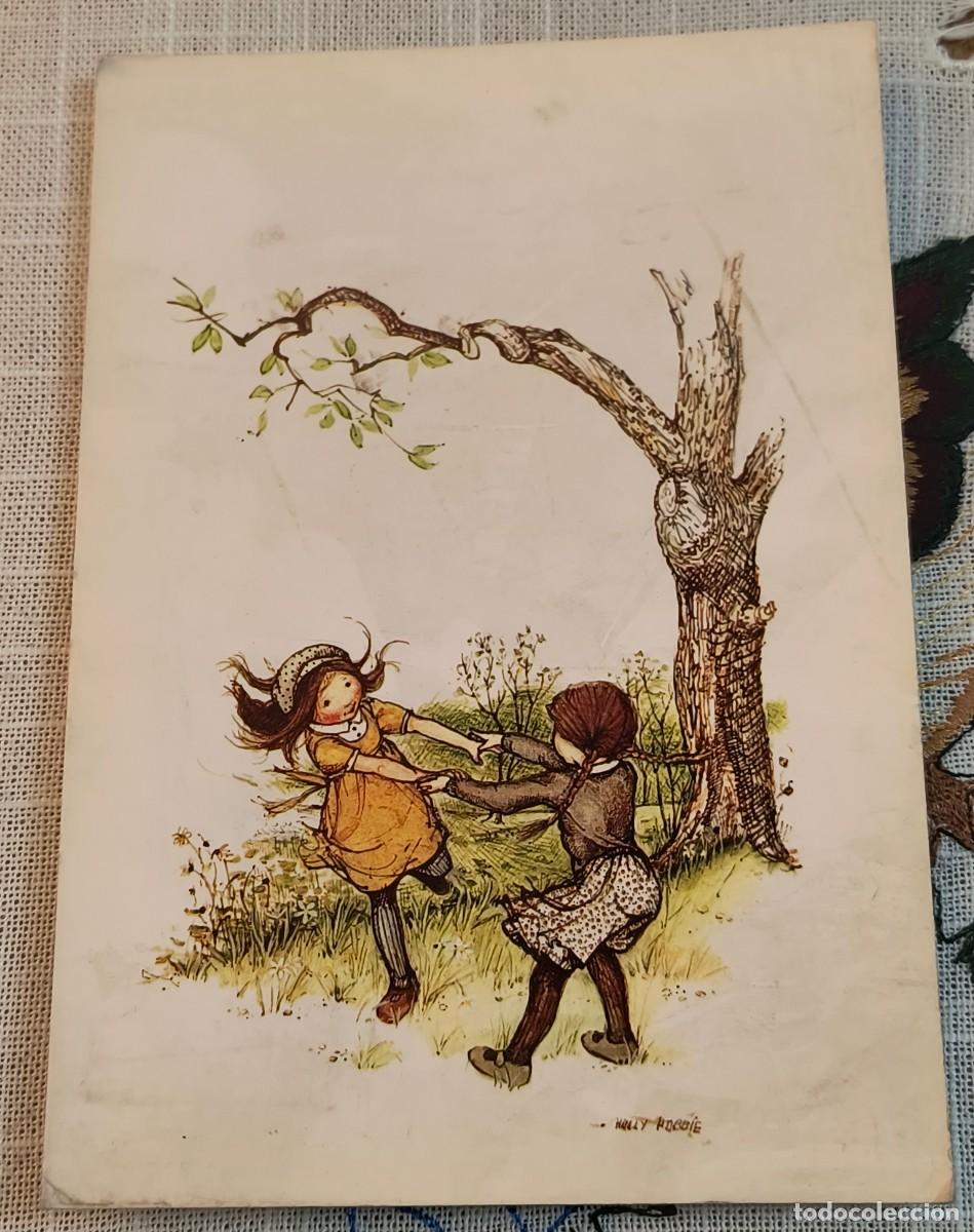 Postales: POSTAL | NI&Ntilde;AS JUGANDO EN PARQUE - BUSQUETS - Foto 1