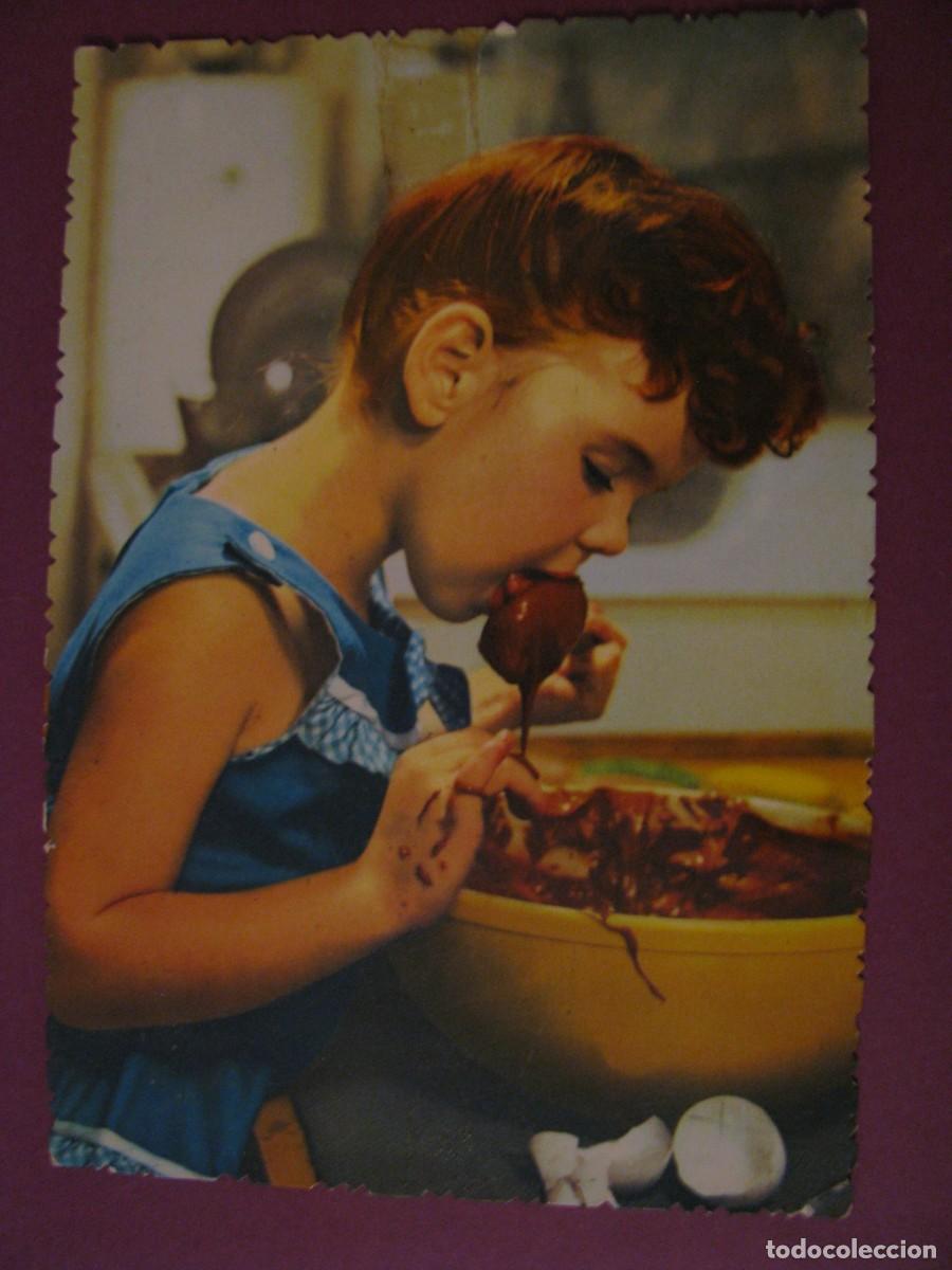 Postales: POSTAL DE UNA NI&Ntilde;A. 13311/B. A&Ntilde;O 1959. DESPERFECTOS