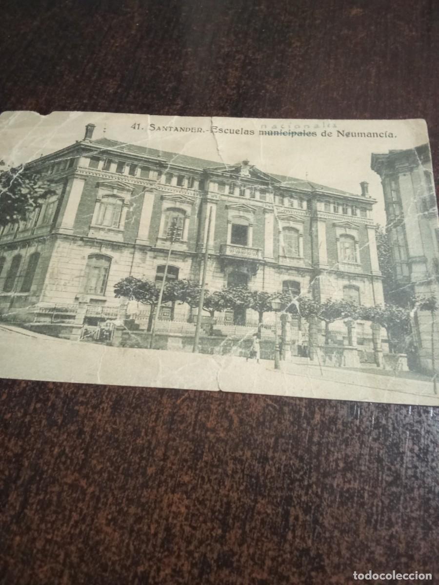Postales: Santander.Escuelas municipales.