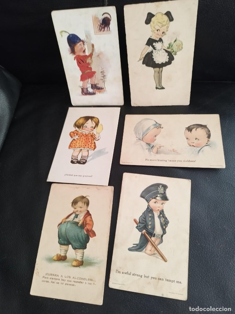 Postales: Coleccion de 6 iarjetas postales de ni&ntilde;os y ni&ntilde;as disfrazados de policia. Charles H. Twelvetrees