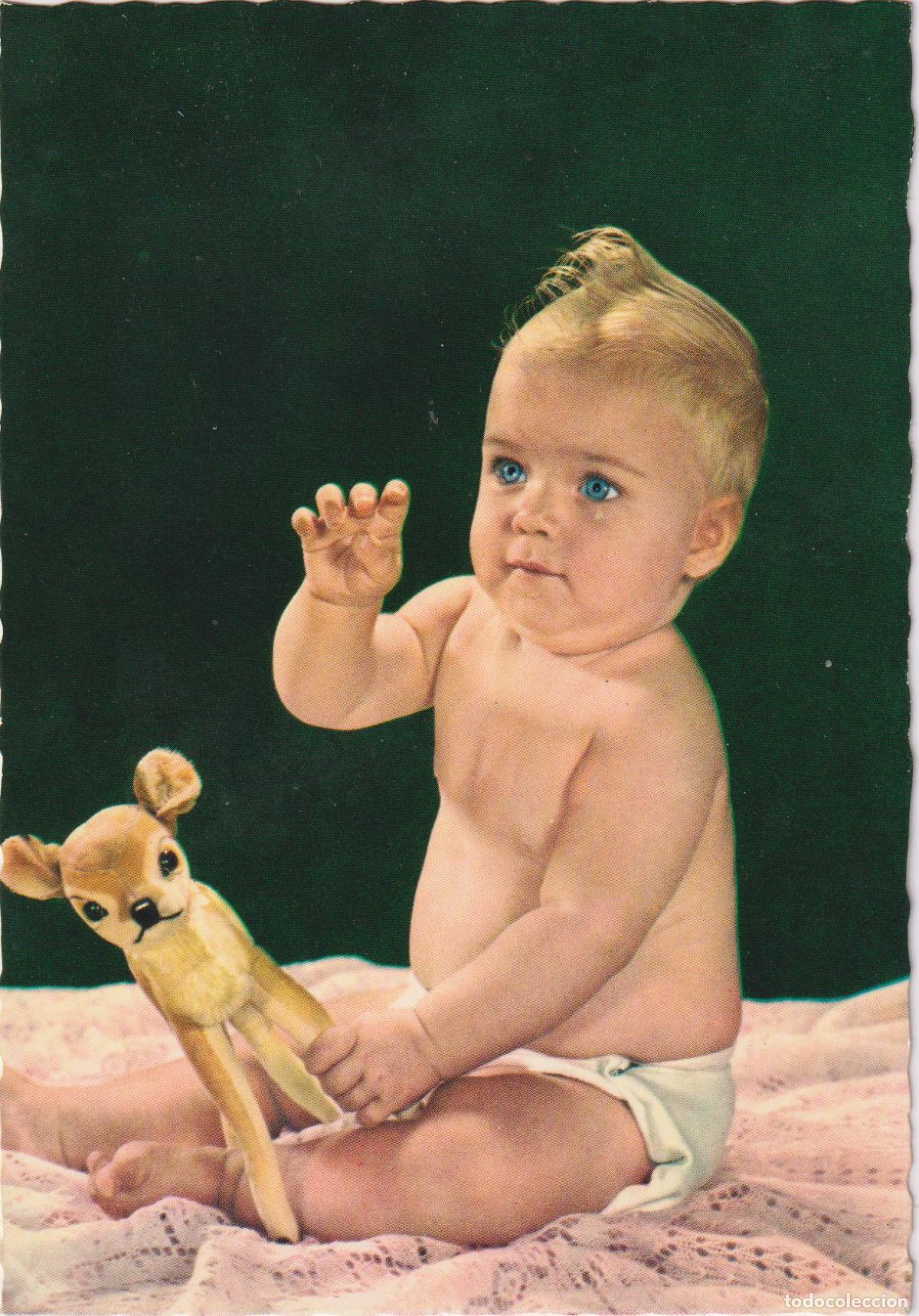 Postales: POSTAL ROMANTICA A&Ntilde;OS 60 &ndash; NI&Ntilde;OS &ndash; 3D 1890/4 &ndash; ESCRITA 1964