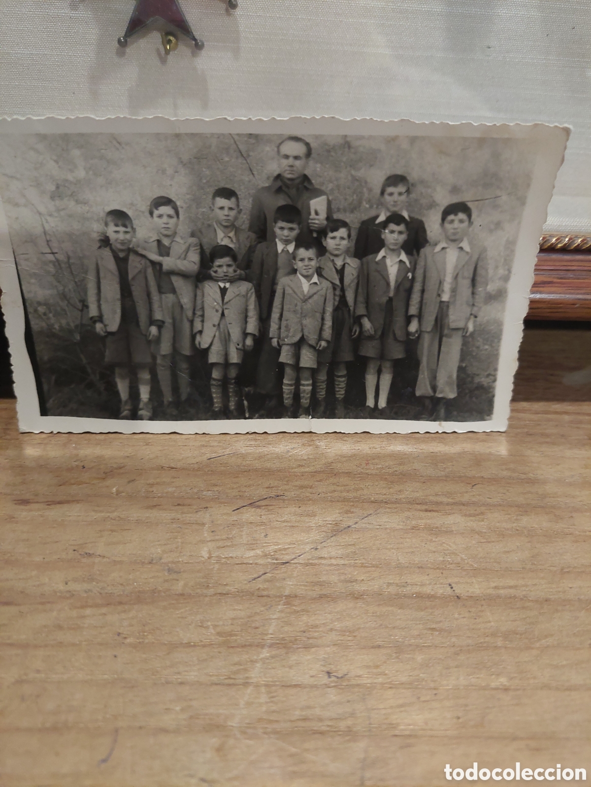 Postales: 1946 Foto escuela ni&ntilde;os