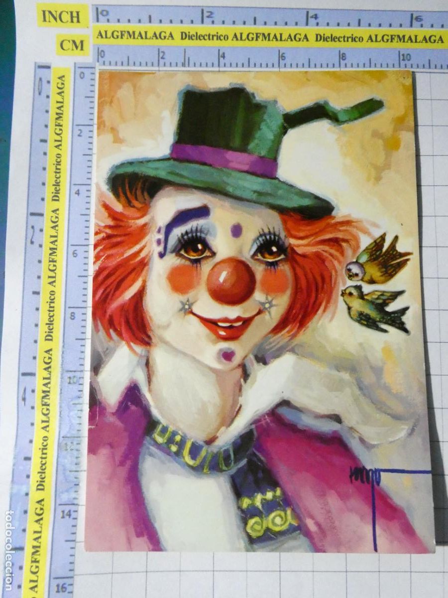 Postales: POSTAL DE NI&Ntilde;OS INFANTIL DIBUJOS. A&Ntilde;O 1971. PAYASO CIRCO 1220/4 EUROCROMO. 2532