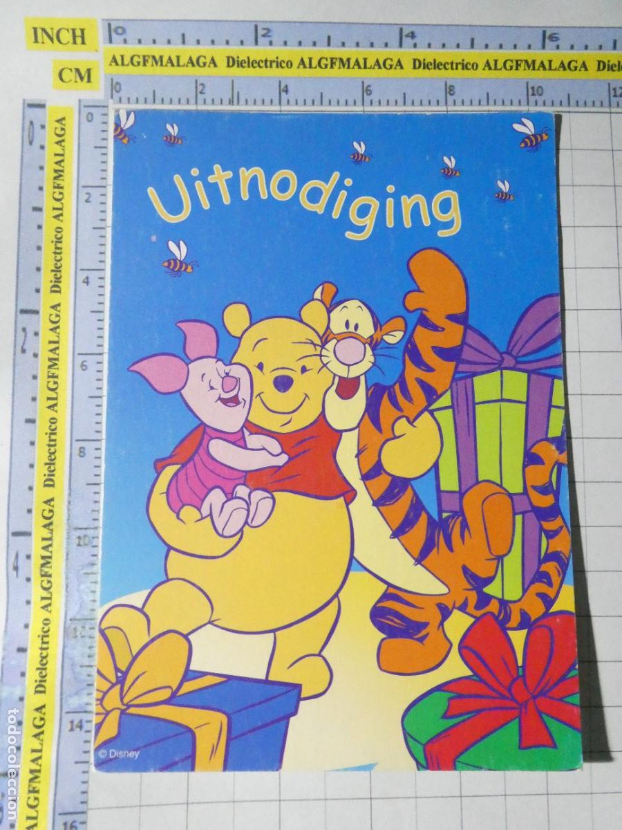 Postales: POSTAL DE NI&Ntilde;OS INFANTIL DIBUJOS. WINNIE THE POOH DIBUJOS ANIMADOS. 2535
