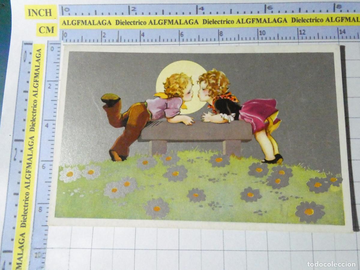 Postales: POSTAL DE NI&Ntilde;OS INFANTIL DIBUJOS. A&Ntilde;OS 50. NI&Ntilde;OS ENAMORADOS 2214 DEGAMMI ITALIA. 2545