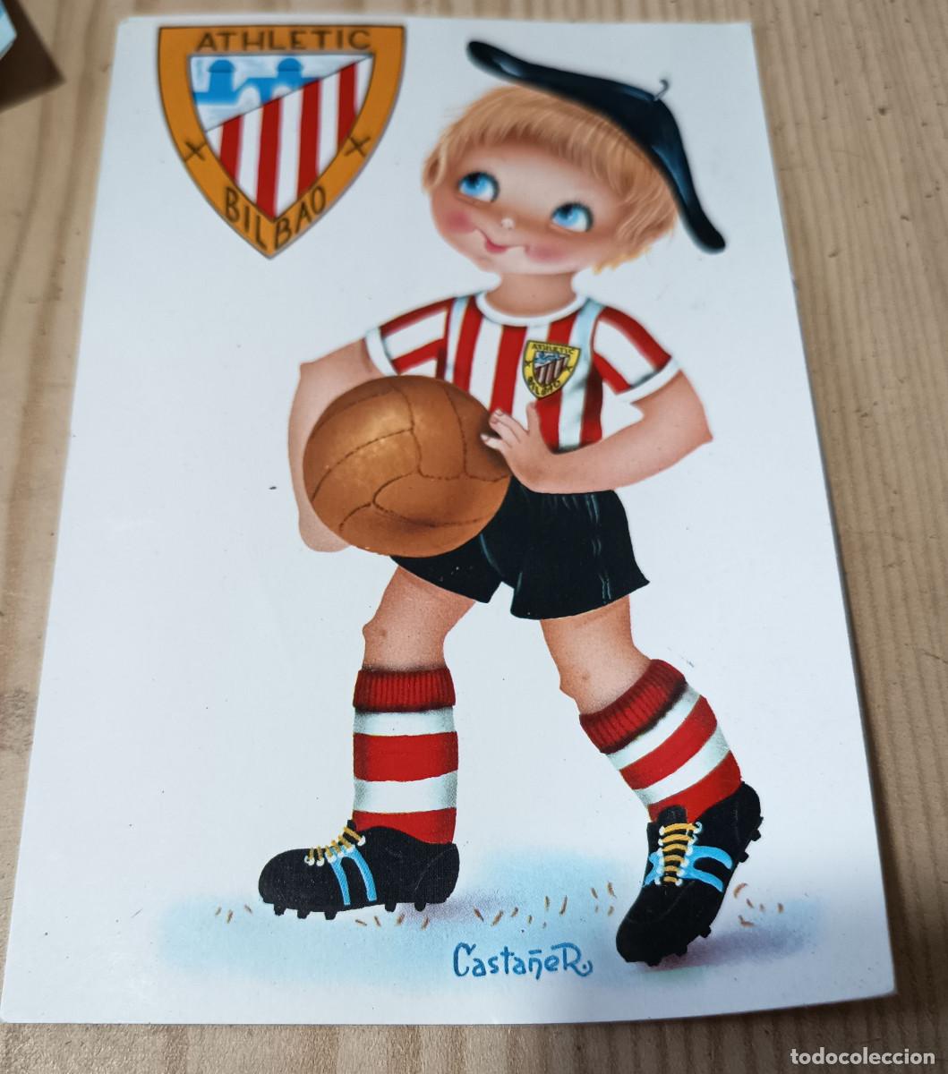 Postales: Postal Atletico Bilbao 1980s - Foto 1