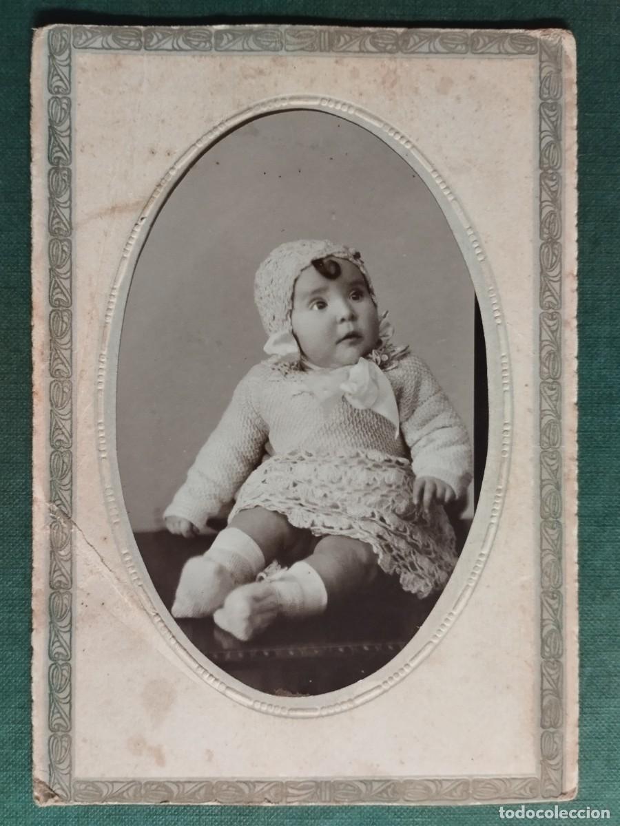 Postales: FOTO POSTAL BEBE NI&Ntilde;A FOTOGRAFO GARCIA JARQUE ALCA&Ntilde;IZ