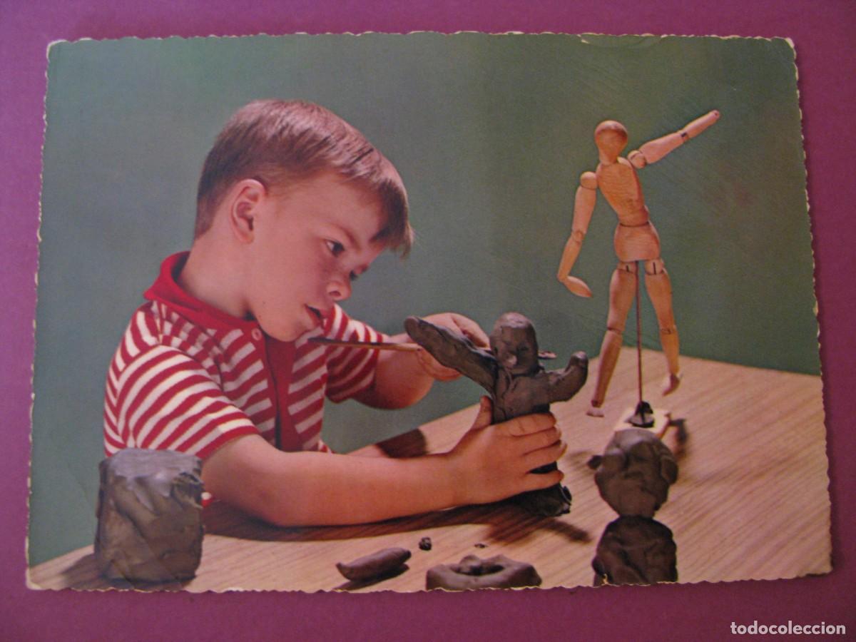 Postales: POSTAL DE UN NI&Ntilde;O. SECAMI 348. ITALIA. ESCRITA