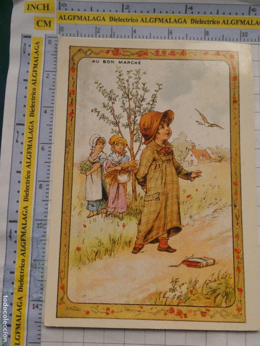 Postales: POSTAL DE NI&Ntilde;OS INFANTIL DIBUJOS. AU BON MARCHE DIBUJO. 2972