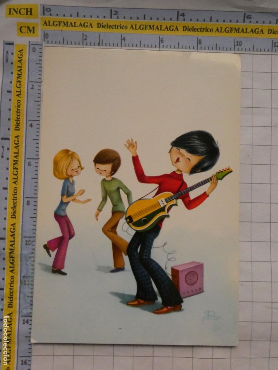 Postales: POSTAL DE NI&Ntilde;OS INFANTIL DIBUJOS. A&Ntilde;O 1966 NI&Ntilde;OS GUATEQUE ILUSTRADOR DI ROSA. 2979