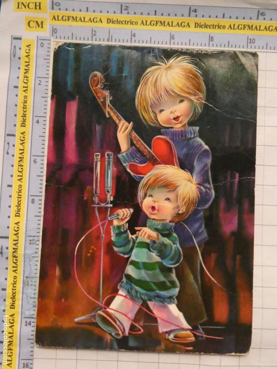 Postales: POSTAL DE NI&Ntilde;OS INFANTIL DIBUJOS. A&Ntilde;O 1965. NI&Ntilde;OS CANTANTES. 2989