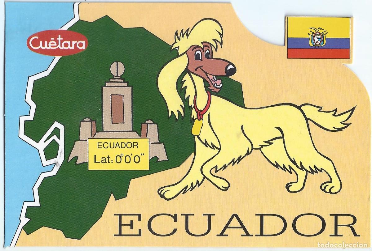 Postales: Ecuador - Quinto Centeneraio - TVE - Cu&eacute;tara - B.R.B. Internacional (1990) &iexcl;Sin circular!