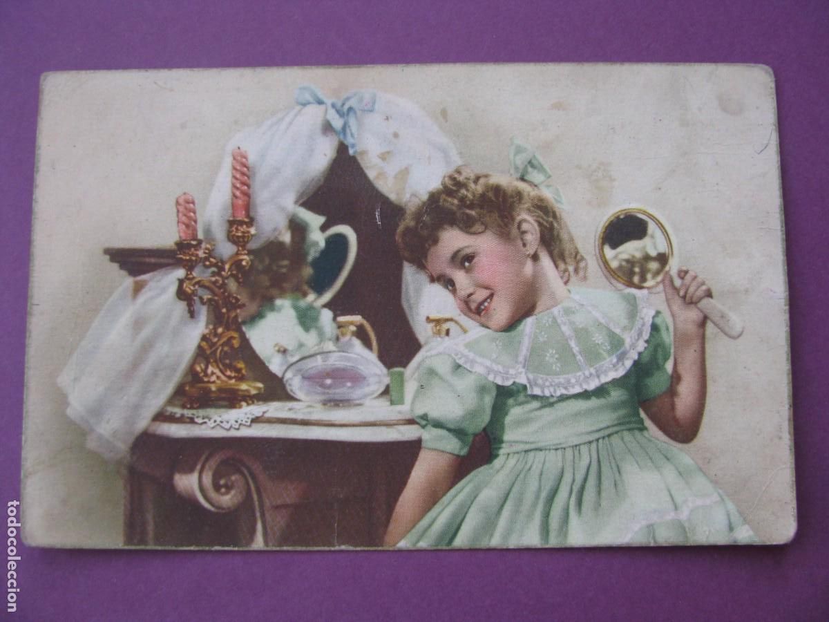 Postales: POSTAL DE UNA NI&Ntilde;A. C. Y Z. 583