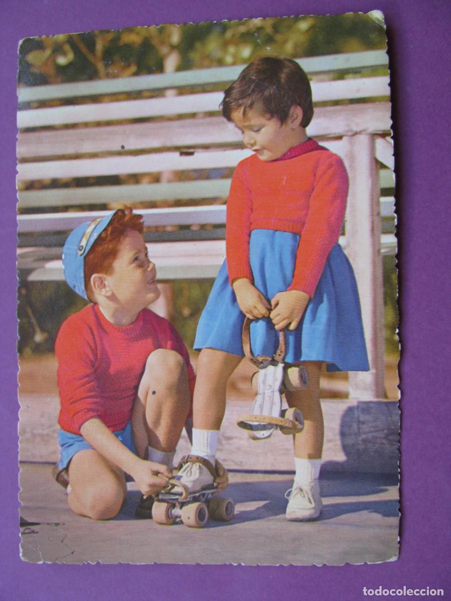 Postales: POSTAL DE NI&Ntilde;OS. ANCORA 3022. ESCRITA 1959