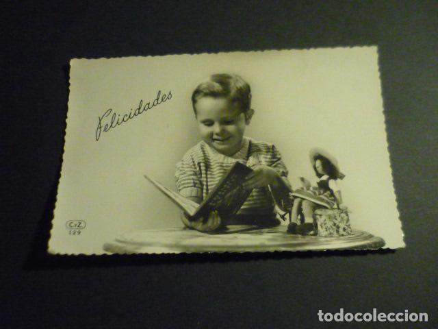 Postales: NI&Ntilde;O LEYENDO UN LIBRO POSTAL - Foto 1