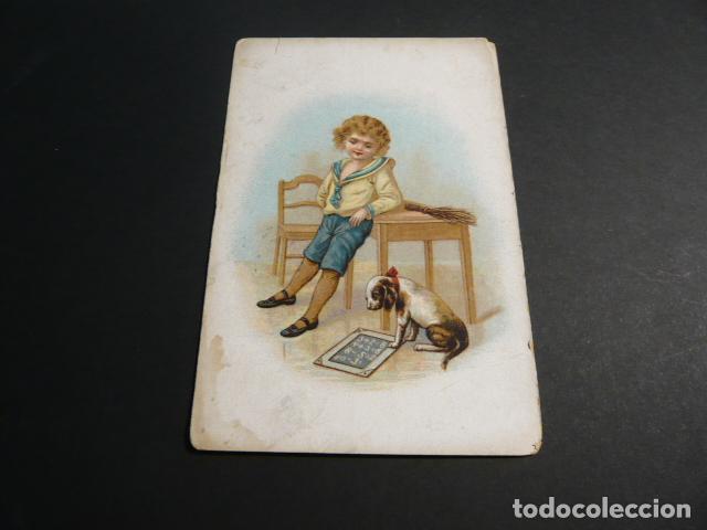 Postales: NI&Ntilde;O CON PERRO POSTAL