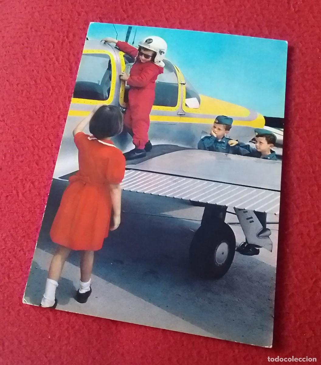 Postales: ANTIGUA POSTAL OLD POST CARD CARTE POSTALE IMPRESA EN ITALIA..NI&Ntilde;OS MILITARES PILOTOS AVI&Oacute;N AVIADOR.