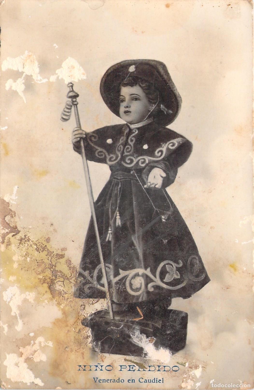 Postales: Postal del Nino Perdido venerado en Caudiel
