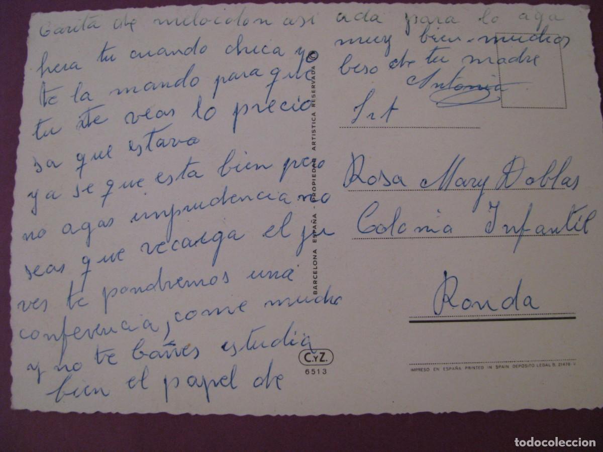 Postales: POSTAL DE UN BEB&Eacute;. C. Y Z. 6513. ESCRITA - Foto 2