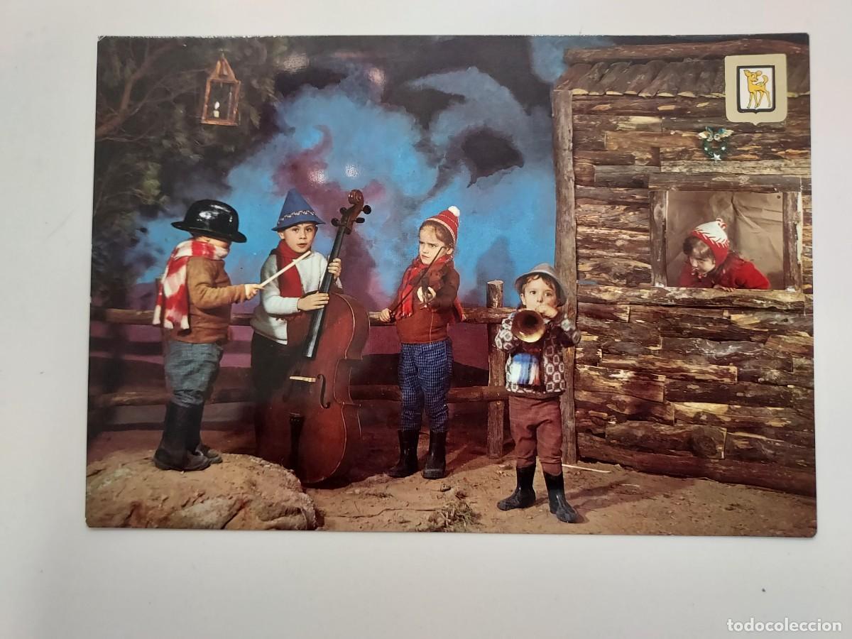 Postales: POSTAL ORQUESTA MUSICAL DE NI&Ntilde;OS. 1968. SIN CIRCULAR. ESCUDO DE ORO