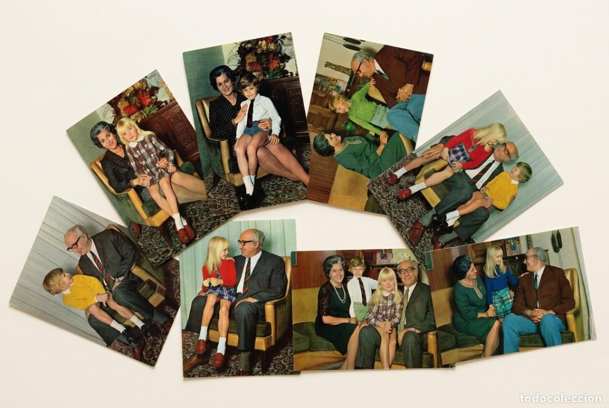 Postkarten: Lote de 8 postales tem&aacute;tica familiar vintage. Series completas 1087 y 1088 -Postales Vikingo, 1971-