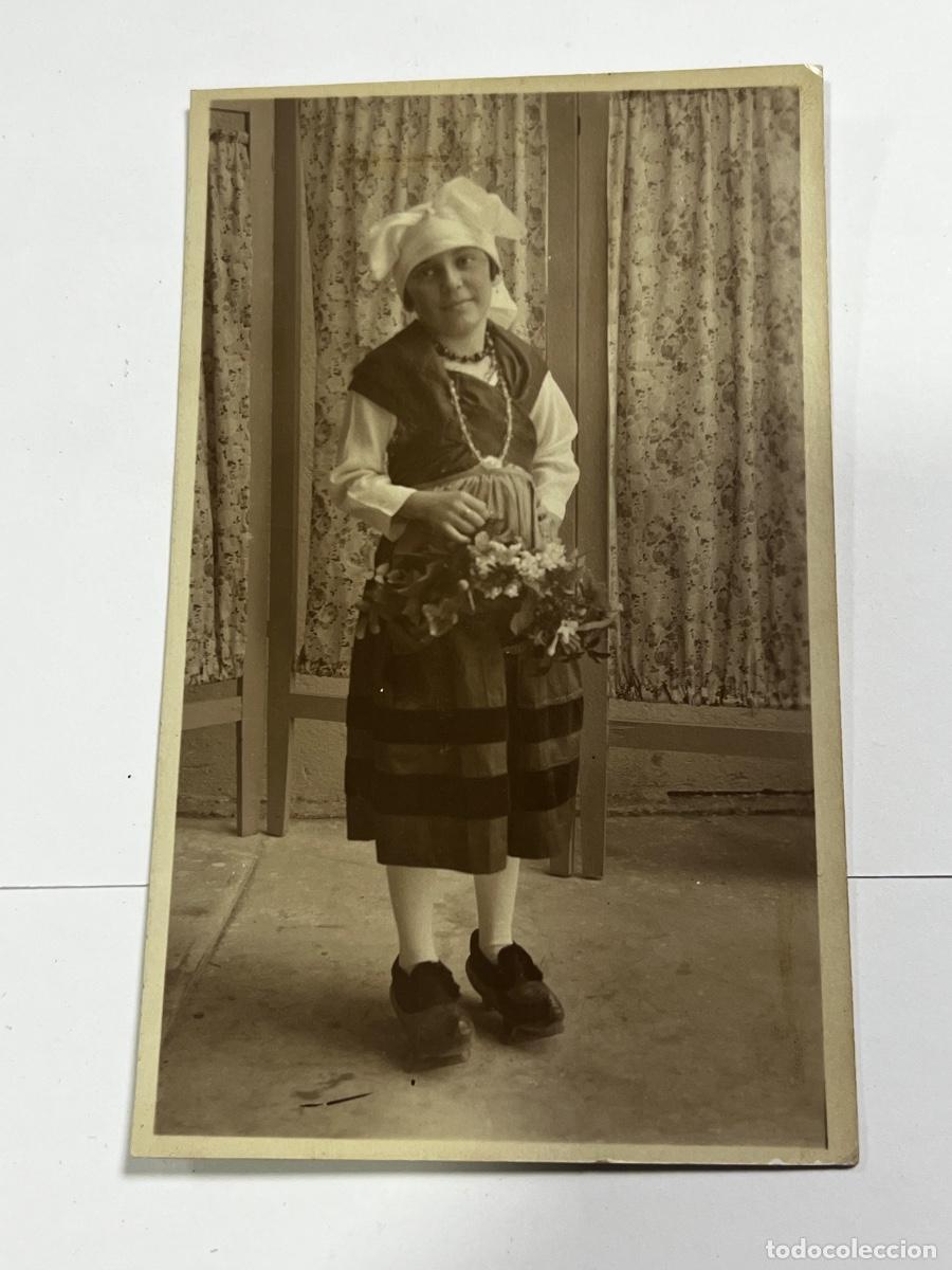 Postales: TARJETA POSTAL INFANTIL. CUBA. NI&Ntilde;A TRAJE TIPICO GALLEGO. MAJAGUA, 1927