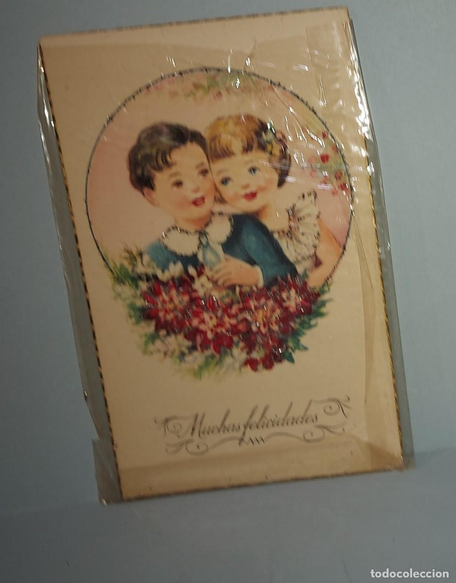 Postales: ANTIGUA TARJETA, FELICIDADES, NUEVA