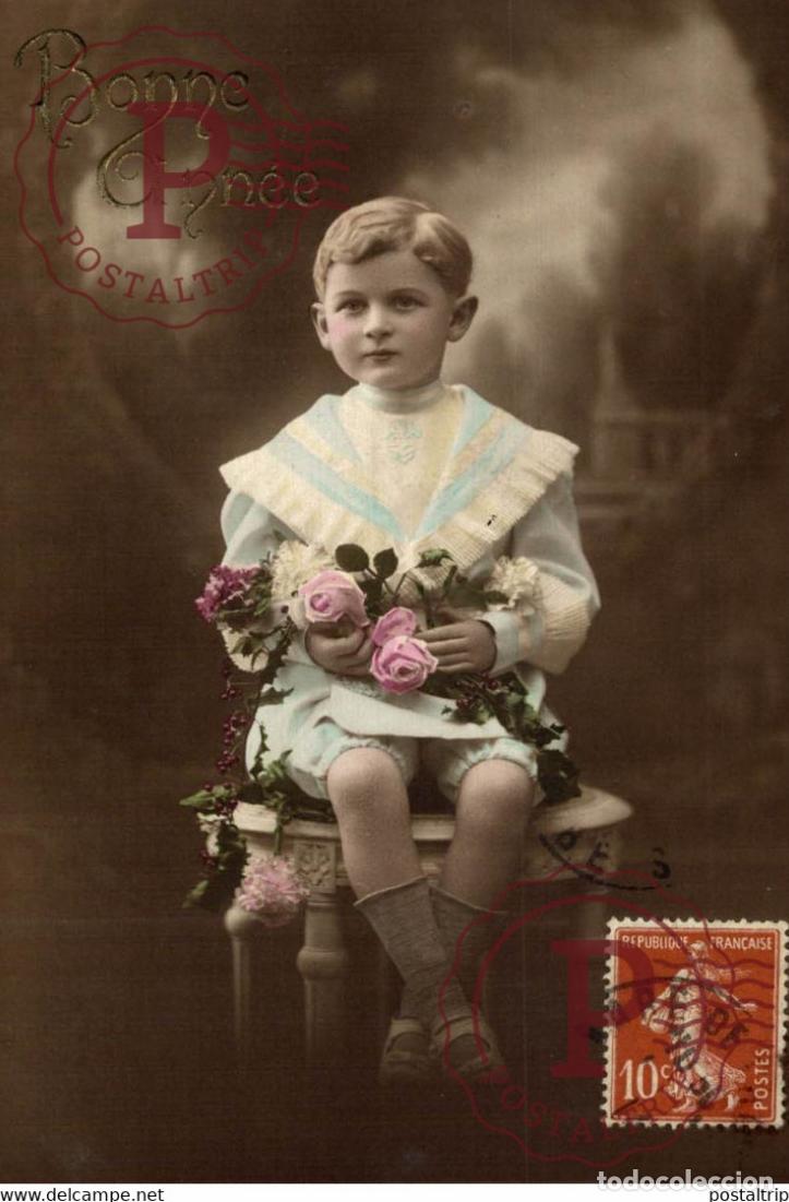 Postales: Bonne Ann&eacute;e Des Gamins Kids Children Ni&ntilde;os