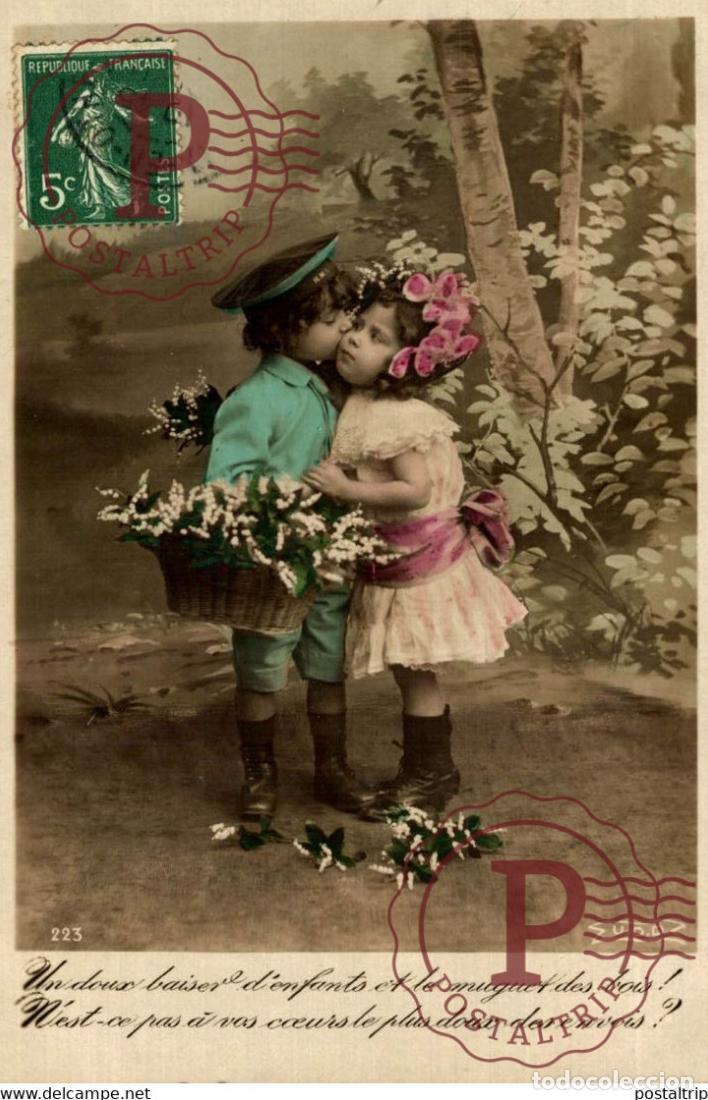 Postcards: Des Gamins Kids Children Ni&ntilde;os
