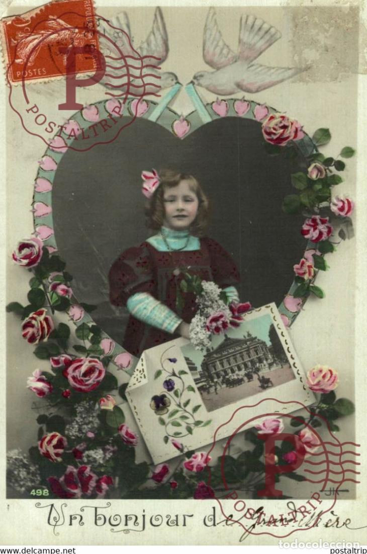 Postales: Un bonjour de... Des Gamins Kids Children Ni&ntilde;os