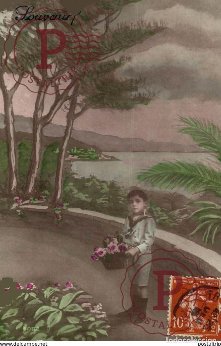 Postales: Souvenir Des Gamins Kids Children Ni&ntilde;os