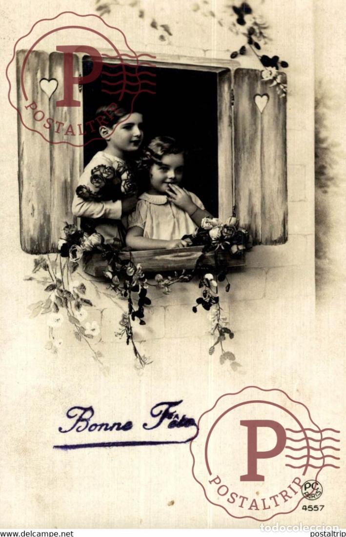 Postales: Bonne F&ecirc;te Des Gamins Kids Children Ni&ntilde;os