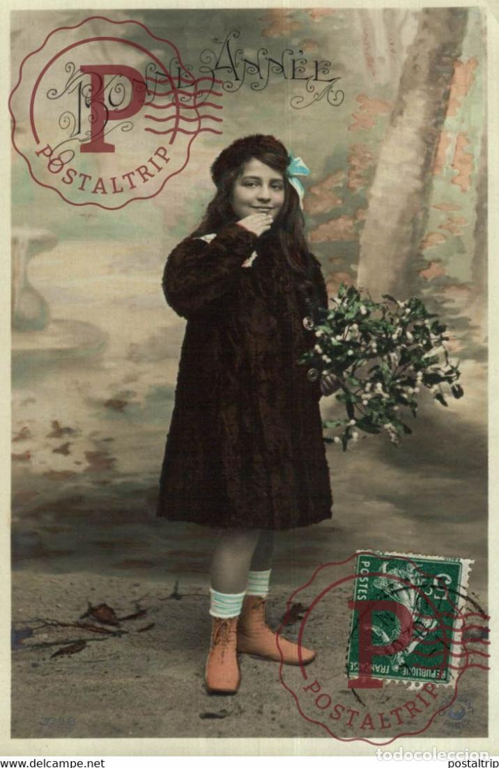 Postales: Bonne Ann&eacute;e Des Gamins Kids Children Ni&ntilde;os
