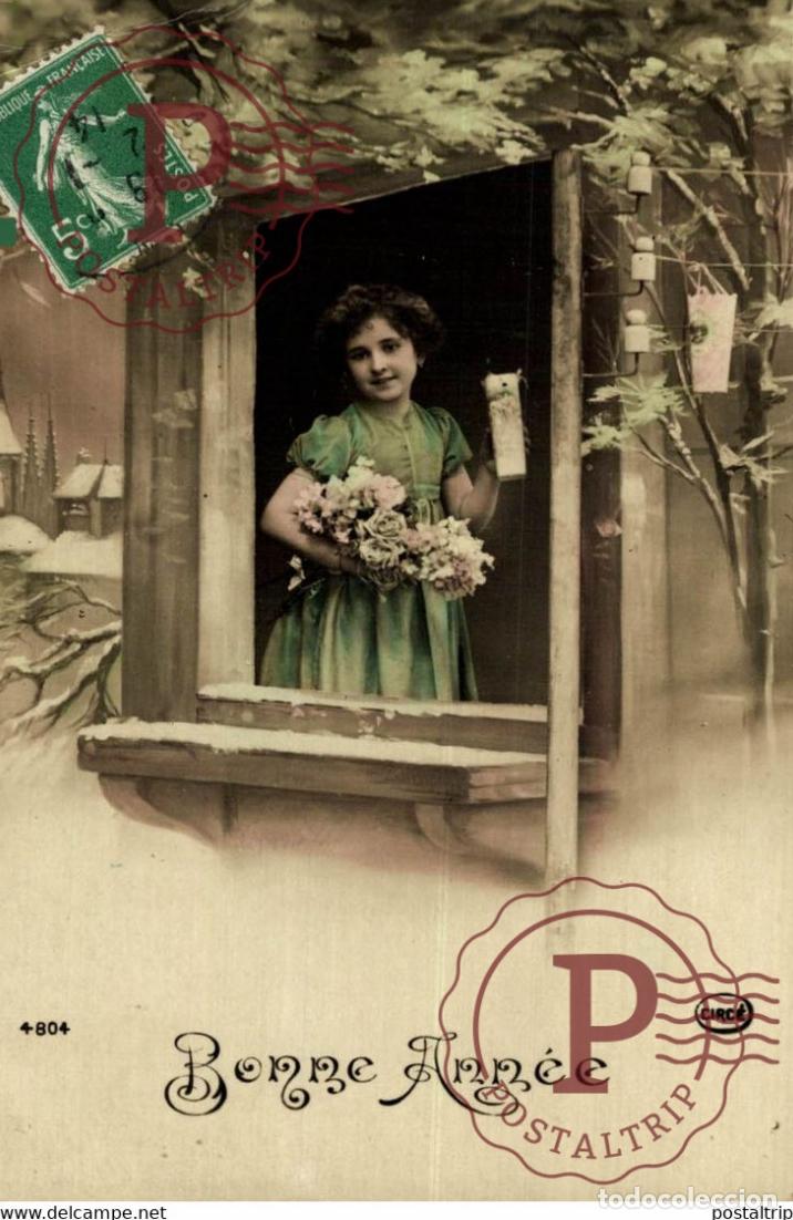 Postales: Bonne Ann&eacute;e Des Gamins Kids Children Ni&ntilde;os