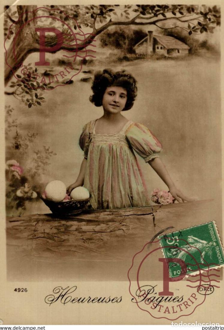 Postales: Heureuses P&acirc;ques Paques Pascua Des Gamins Kids Children Ni&ntilde;os