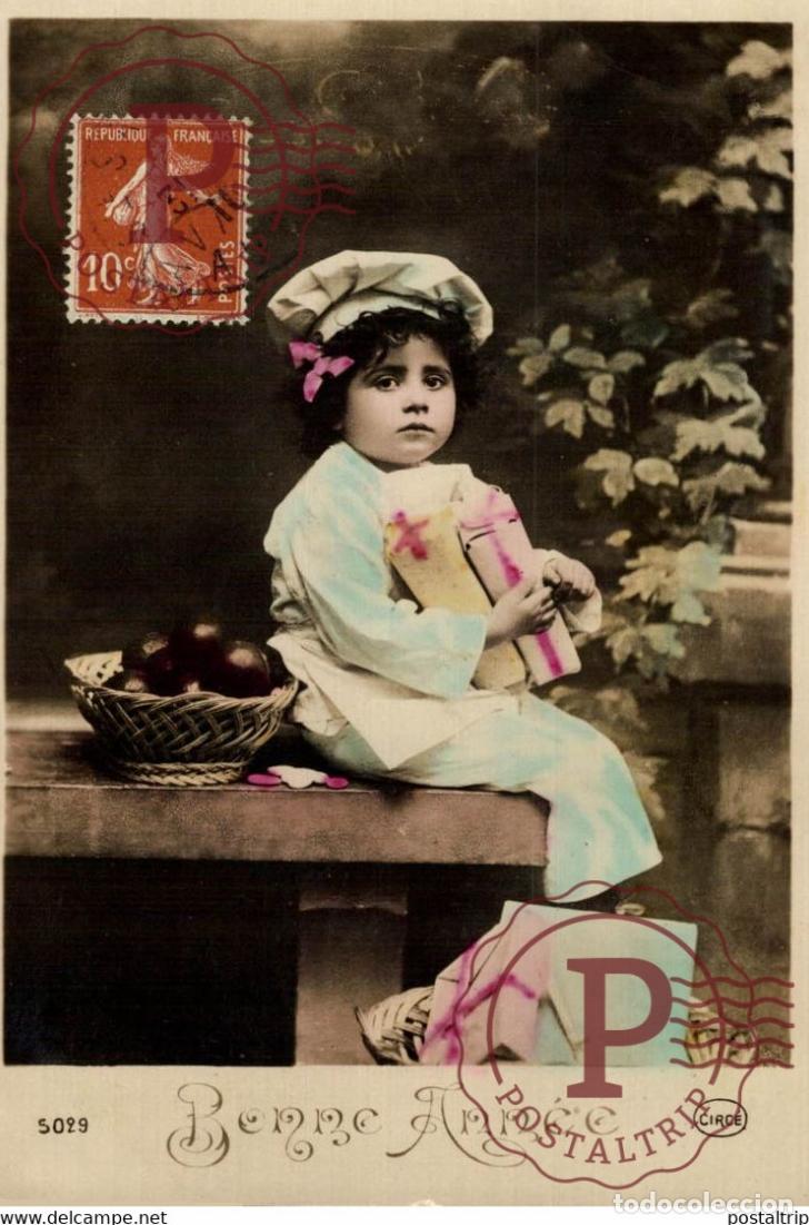Postales: Bonne Ann&eacute;e Des Gamins Kids Children Ni&ntilde;os