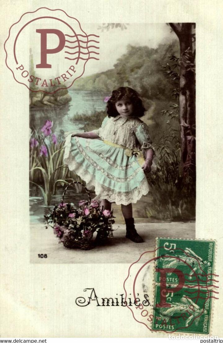 Postales: Amiti&eacute;s Des Gamins Kids Children Ni&ntilde;os