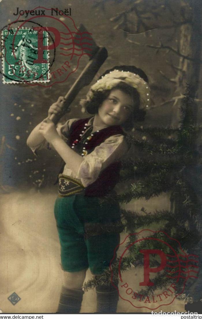Postales: Joyeux No&euml;l Des Gamins Kids Children Ni&ntilde;os