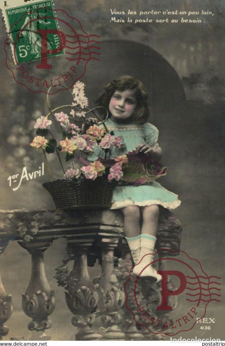 Postales: 1er Avril Des Gamins Kids Children Ni&ntilde;os