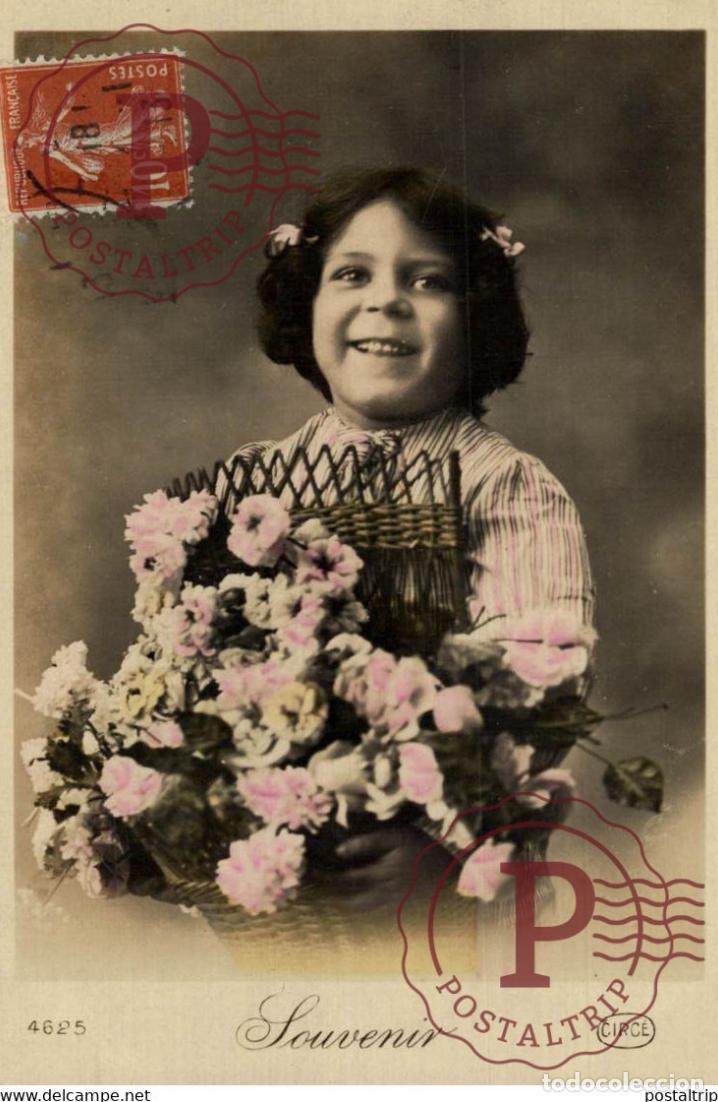 Postales: Souvenir Des Gamins Kids Children Ni&ntilde;os