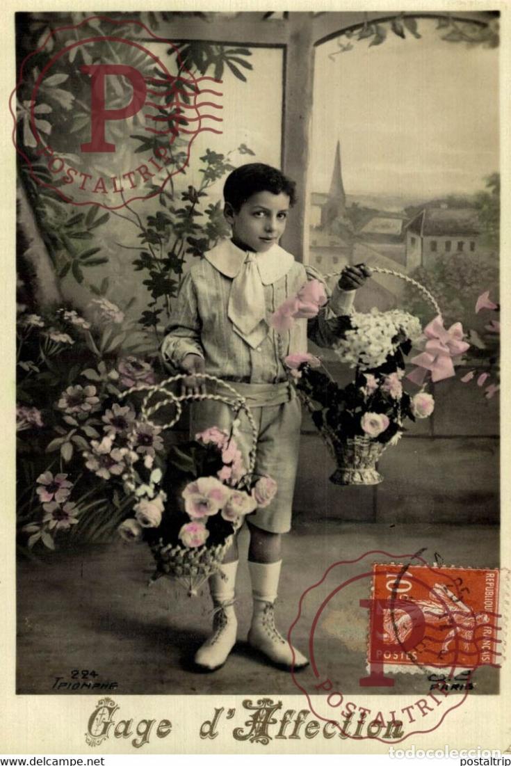 Postales: Gage dAffection Des Gamins Kids Children Ni&ntilde;os