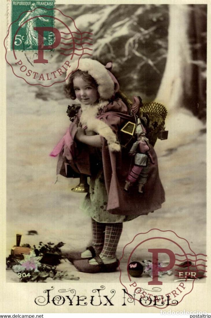 Postkarten: Joyeux No&euml;l Des Gamins Kids Children Ni&ntilde;os