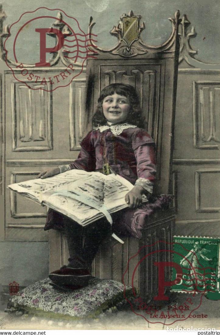 Postkarten: Petit Page Le joyeux conte Des Gamins Kids Children Ni&ntilde;os