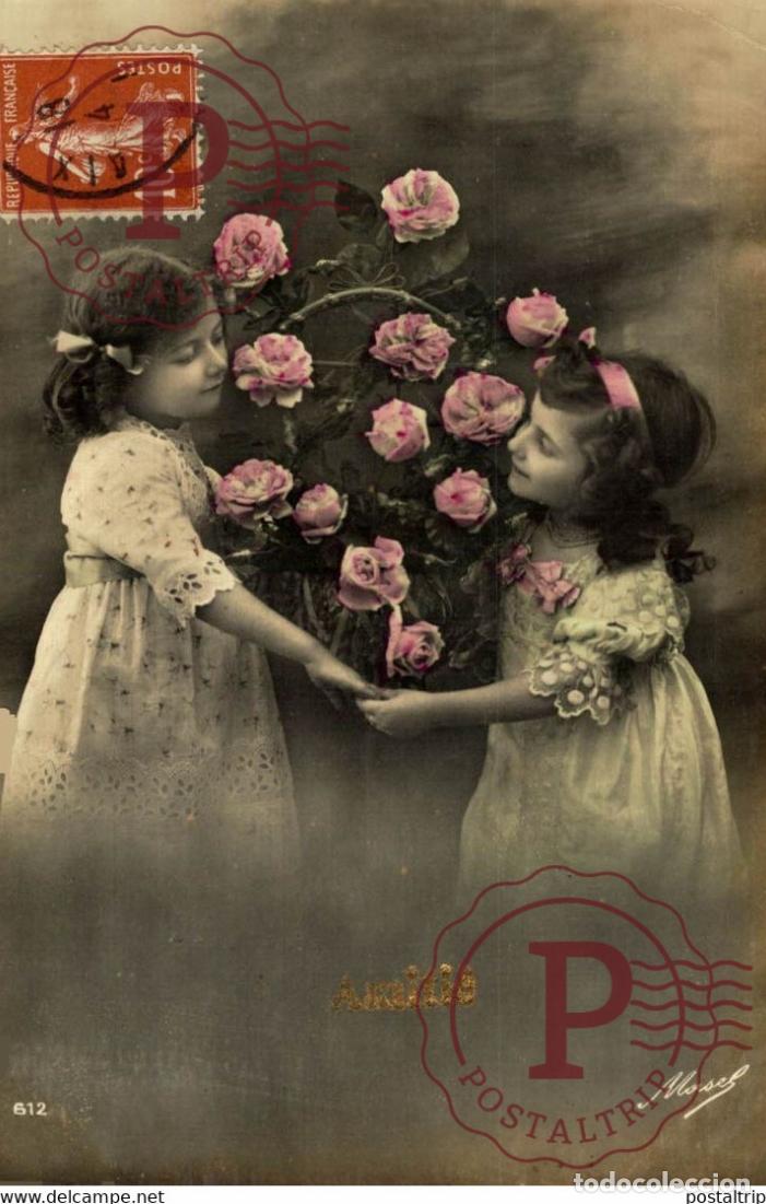 Postcards: Amiti&eacute; Des Gamins Kids Children Ni&ntilde;os