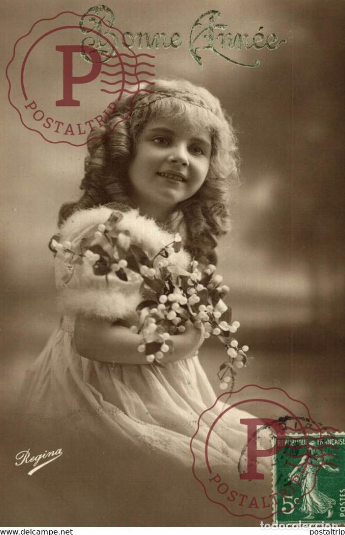 Postales: Bonne Ann&eacute;e Des Gamins Kids Children Ni&ntilde;os
