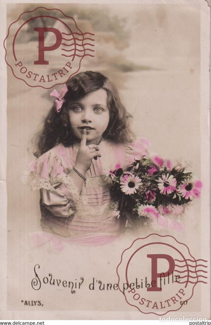 Postales: Souvenir dune petite fille Des Gamins Kids Children Ni&ntilde;os