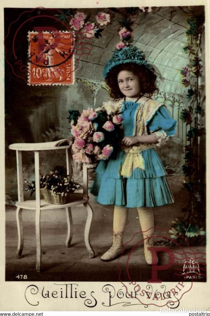 Postales: Cueillie pour vous affectueux Des Gamins Kids Children Ni&ntilde;os